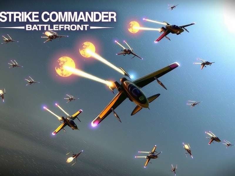 Strike Commander Battlefront Gameplay Screenshot
